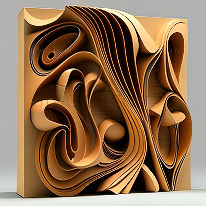 3D model st abstract art (STL)